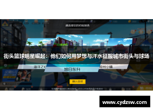 街头篮球明星崛起：他们如何用梦想与汗水征服城市街头与球场